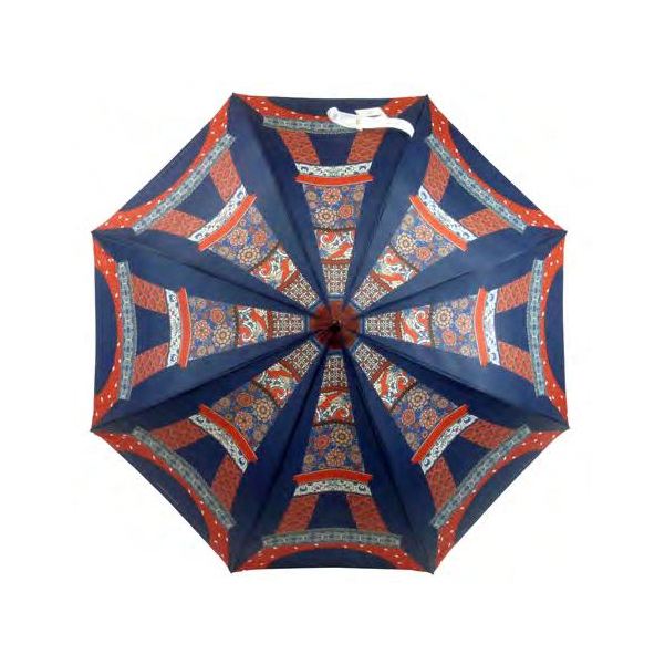 Guy De Jean LPF11 - POLYESTER/UV - BLEU-MULT Parapluie Parapluies