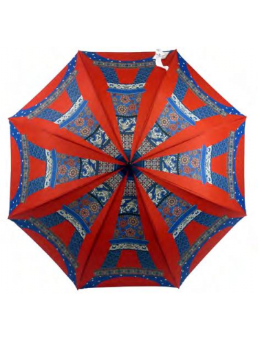 Guy De Jean LPF11 - POLYESTER/UV - ROUGE - 2 Parapluie Parapluies