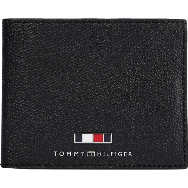 Tommy Hilfiger M07615 - CUIR DE VACHETTE - BLAC porte cartes cc Porte-cartes