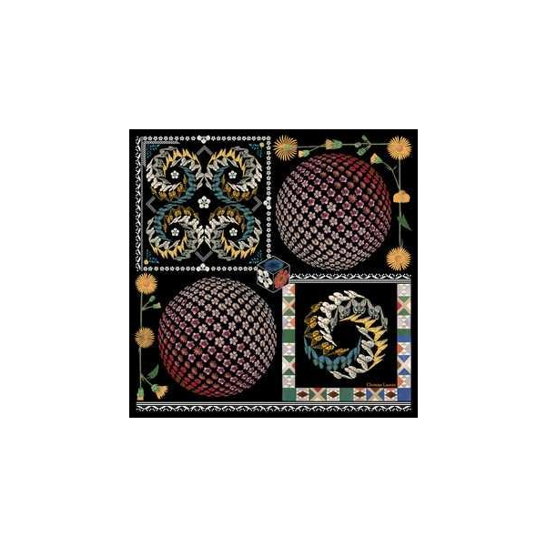 La Seta Mantero 2768JT600 - SOIE - BLACK - 2 lacroix foulard eden cosmos Foulards/Etoles