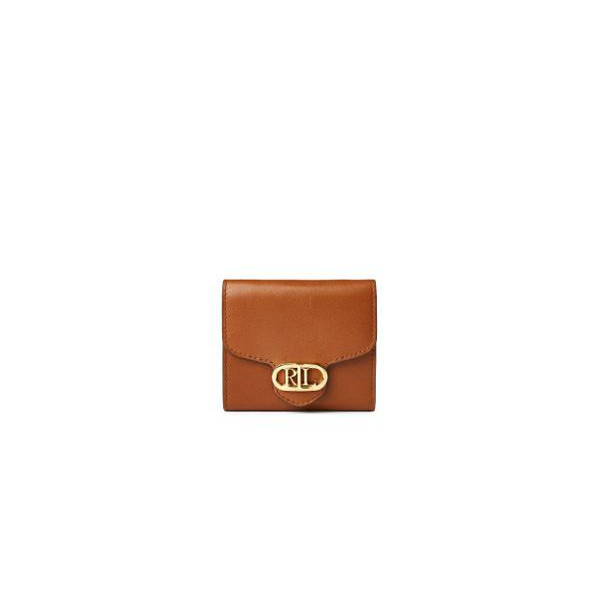 Ralph Lauren LOGO COMP - CUIR DE VACHETTE - T ralph lauren logo wallet medium Porte-monnaie