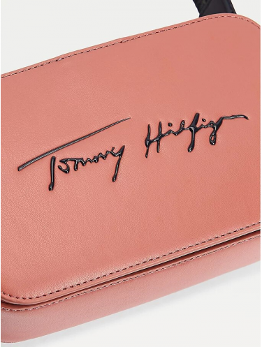Tommy Hilfiger AW10464 - POLYURÉTHANE - MINERAL tommy hilfiger trotteur signature Sac porté travers