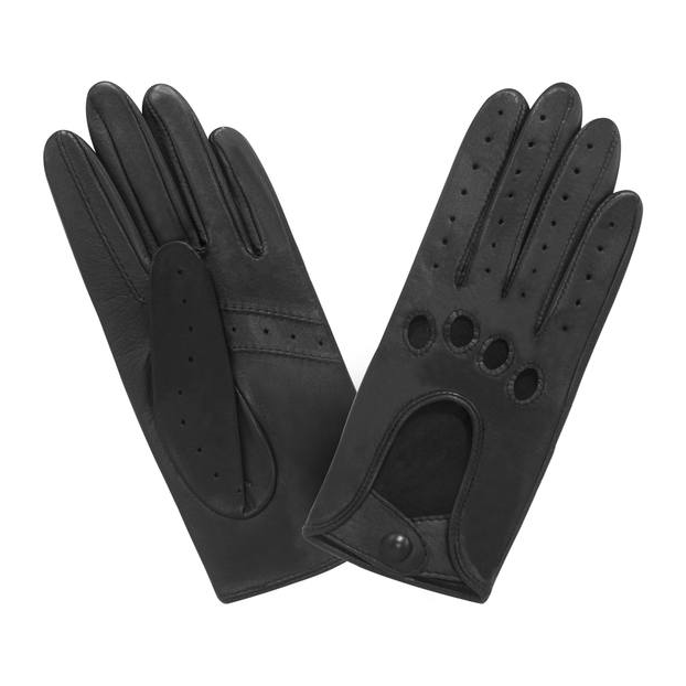 Glove Story 21090NF - CUIR D'AGNEAU - NOIR - gants f Gants