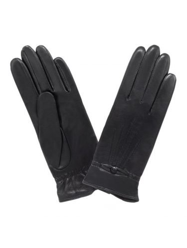 Glove Story 21191CA - CUIR D'AGNEAU - NOIR gants femme Gants