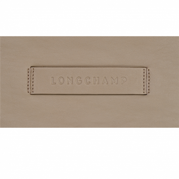 Longchamp 2091/772 - CUIR DE VEAU - VISON  trotteur 3d Sac porté travers