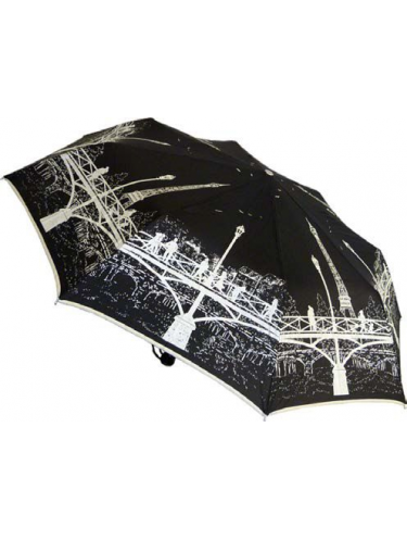 Guy De Jean 3405 - POLYESTER - NOIR - 10 guy de jean "le pont des arts" mini Parapluies