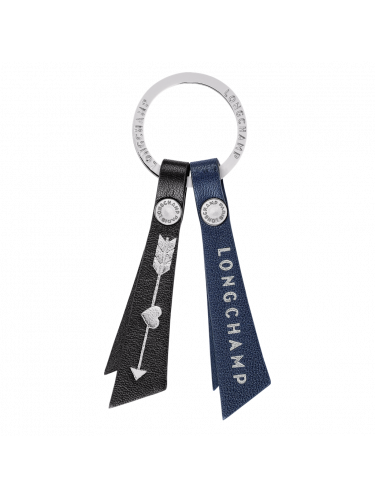 Longchamp 7227/757 - METAL/CUIR - NOIR/NAV porte clefs fleche Porte-clés