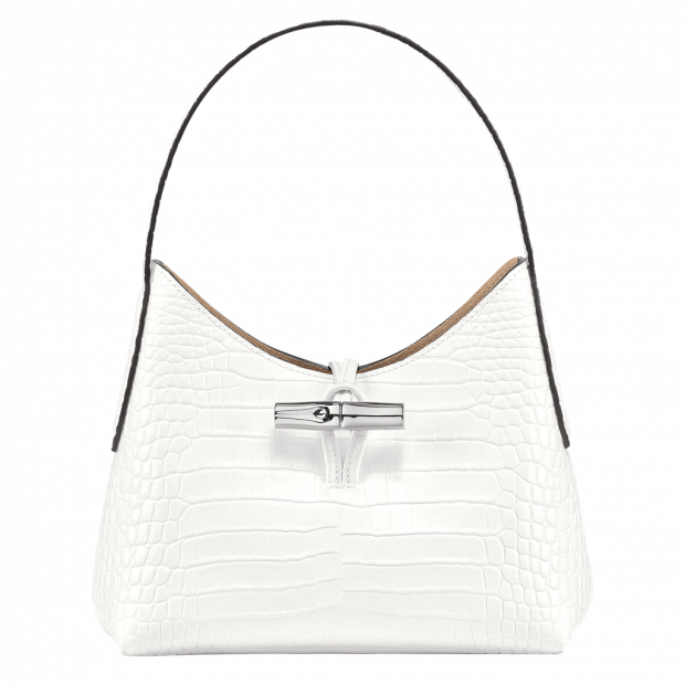 Longchamp 10152/HTS - CUIR DE VACHETTE - B lonchamp sac porté épaule façons croco Sac porté travers