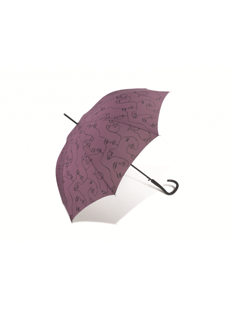 cardin parapluie 82749 - POLYESTER - MAUVE - 8274 cardin-filiere-parapluie canne auto Parapluies