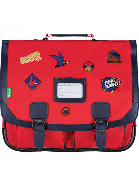 Tann's 411 - POLYESTER - MAE ROUGE - 66 tann's cartable 41 cm Scolaire