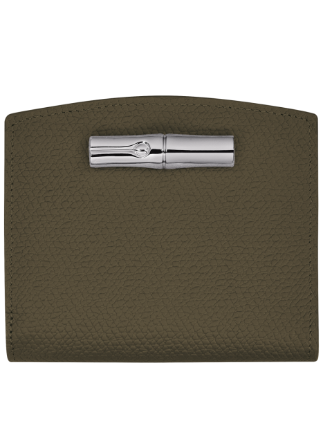 Longchamp 30011/HPN - CUIR DE VACHETTE - K longchamp-roseau-portefeuille compact Portefeuilles