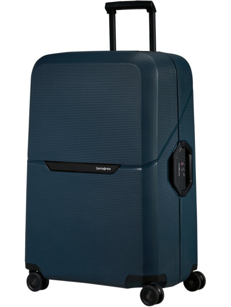 samsonite-magnum eco-valise 55cm-bagage Taille TU Nuance Bleu glacé