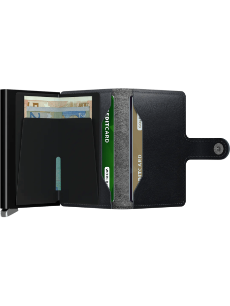 Secrid MDU - ALUMINIUM - BLACK secrid card protector-porte cartes Porte-cartes
