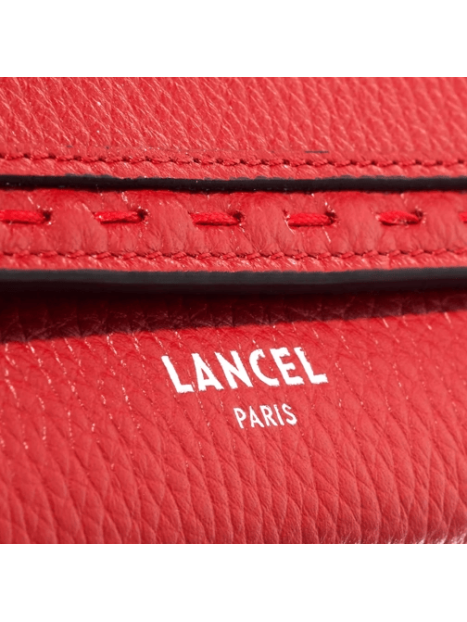 Lancel A10525 - CUIR DE VACHETTE - ROUG lancel-premier flirt-portefeuille Porte-monnaie
