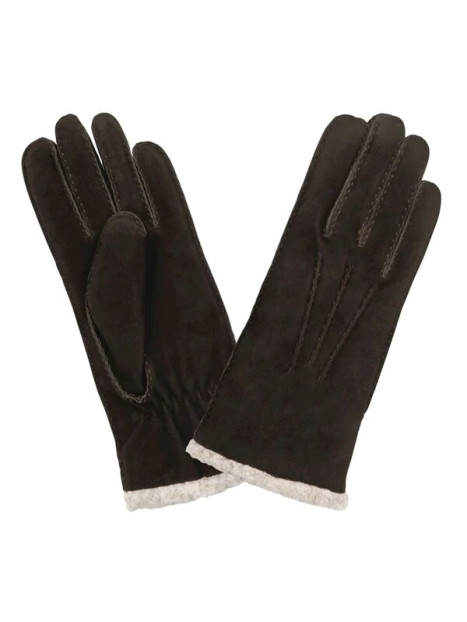 Glove Story 71093BE - CHEVRE VELOURS - BRUN 71093be Gants