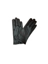 Poujade ALG104/DC - CUIR D'AGNEAU - NOIR poujade- gants en cuir- gants femme Gants