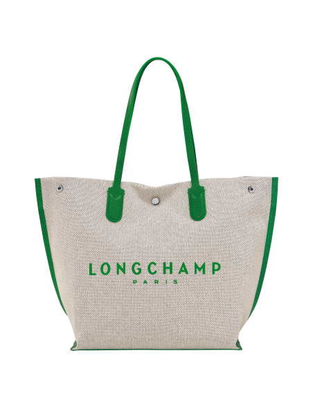 Longchamp 10090/HSG - TOILE ET CUIR. - VER longchamp-roseau essential toile-cabas shopping
