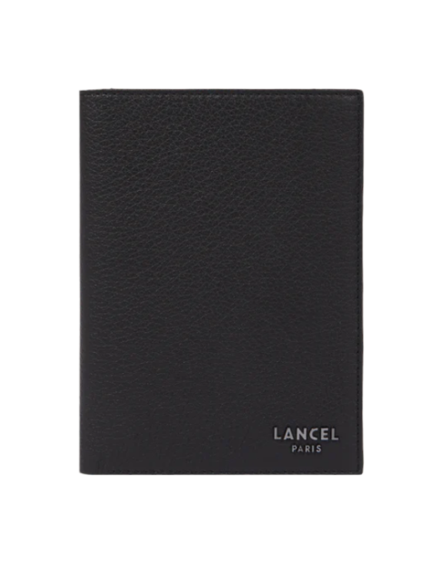Lancel A12883 - CUIR DE VACHETTE - NOIR lancel - come de lancel - portefeuille 15cm Portefeuilles