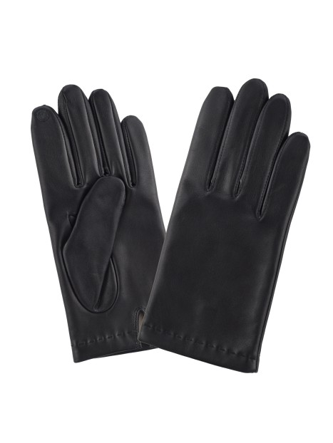 Glove Story 22030ST - CUIR D'AGNEAU - NOIR poujade gants homme classic soie Gants