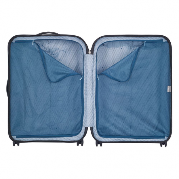 Delsey 1621820 - POLYCARBONATE - NOIR TURENNE - La plus légère des valises rigides ! Valises