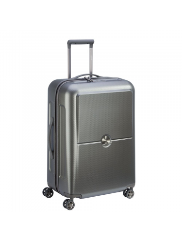 Delsey 1621810 - POLYCARBONATE - ARGENT TURENNE - La plus légère des valises rigides ! Valises
